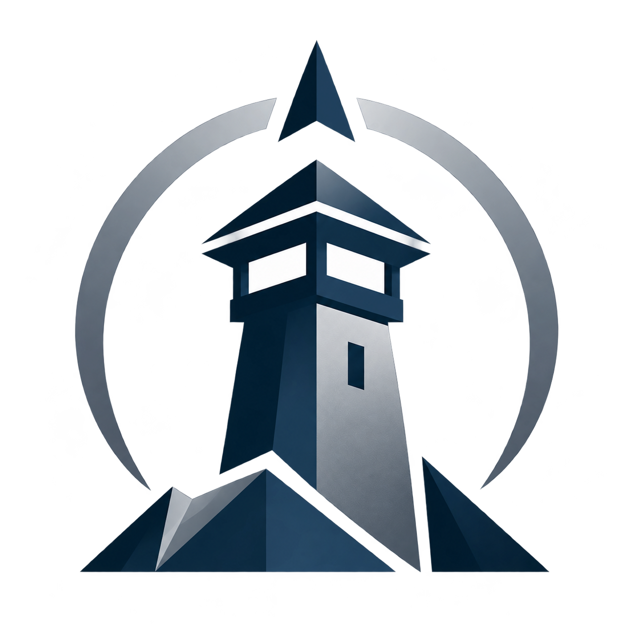Northwarden lighthouse mark